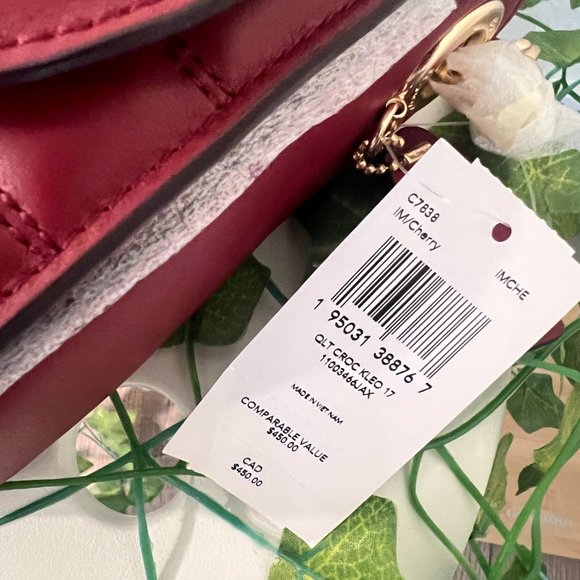 coach  Kleo Shoulder Bag 17 With Quilting c7838 - Picture 7 of 10